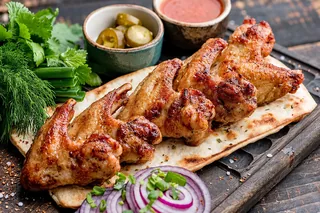 Шашлык из курицы (Крылышки)