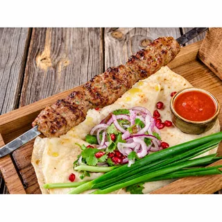 Люля из курицы в лаваше