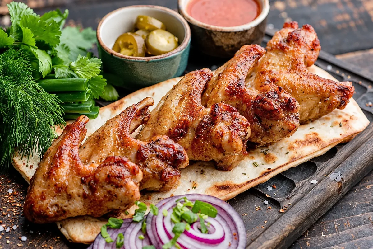 Шашлык из курицы (Крылышки)