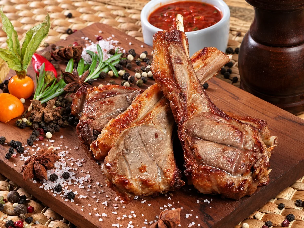 Шашлык из баранины (Корейка)